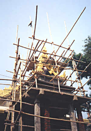 Burmese temple construction